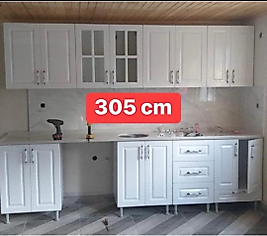 305 cm MDF Hazır mutfak Dolabı